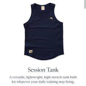 Tracksmith Grey Session Tank 🐇